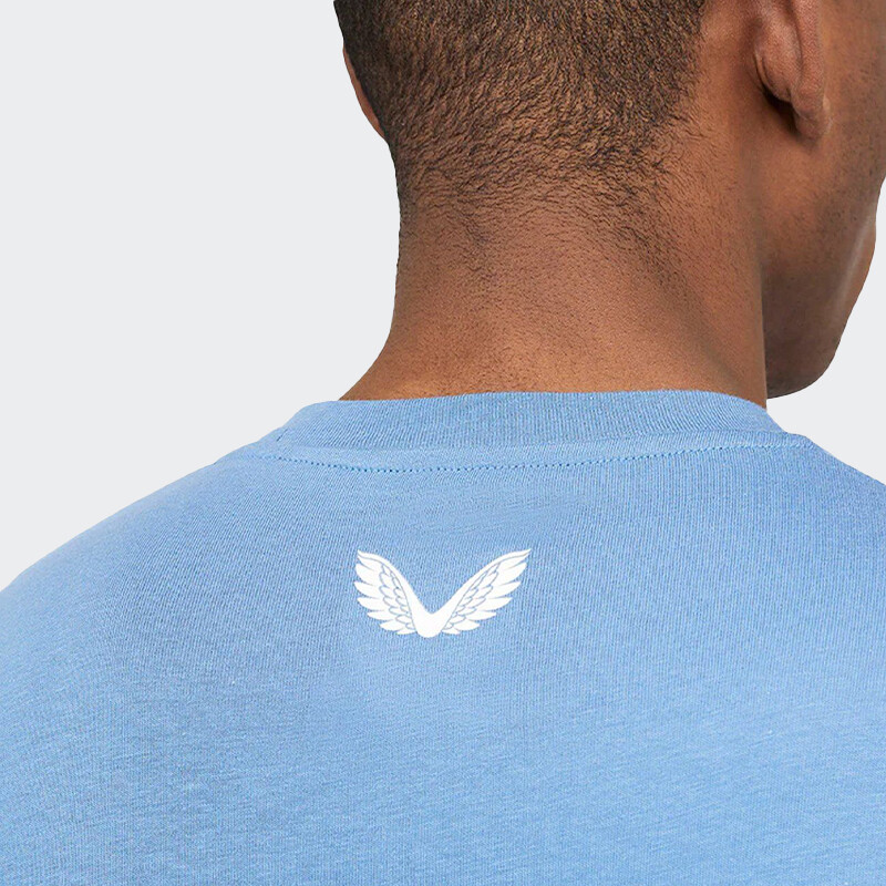 Remera Castore Logo Tee Azul