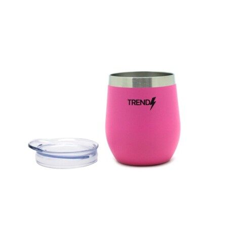 Mate con Tapa Trendy 280ML FUCSIA