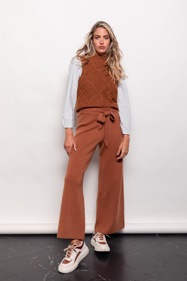 PANTALON MAGDALENA Marron