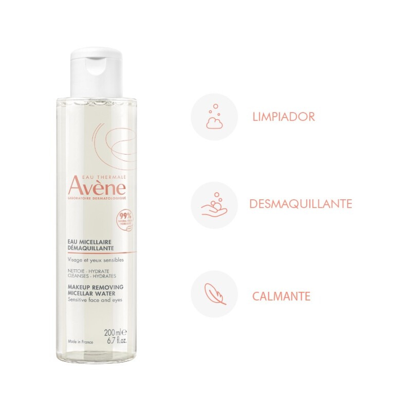 Loción Micelar Avene 200 Ml. Loción Micelar Avene 200 Ml.