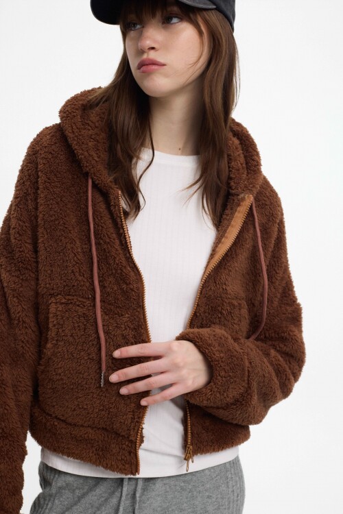 Campera Teddy Marron