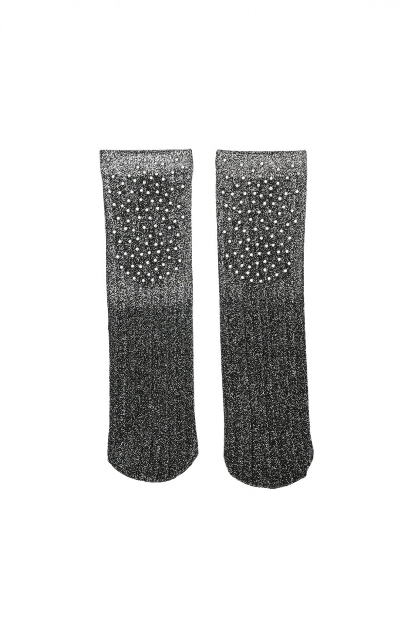 Media Lurex - Negro 