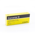 CONVERTAL D 50 MG CJ X 30 COMP. REC. única