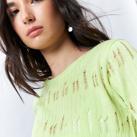 SWEATER EMILIA Verde Claro