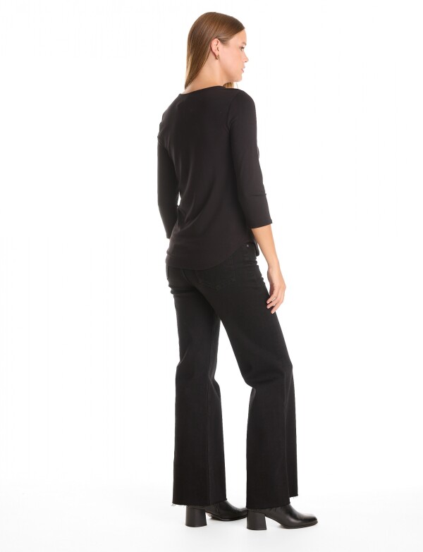 Remera Basica NEGRO