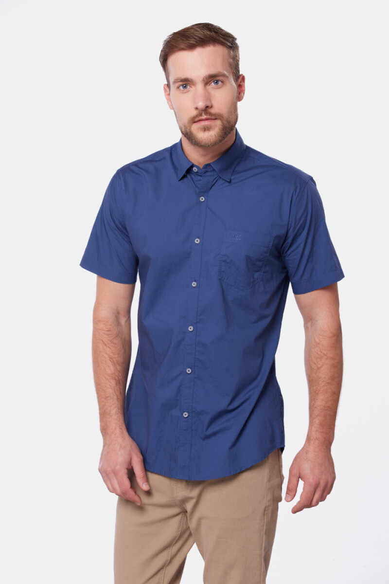 CAMISA LISA - Azul 