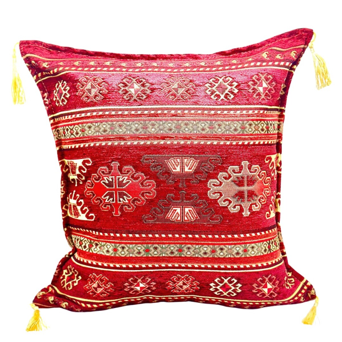 Funda almohadón Bursa rojo 