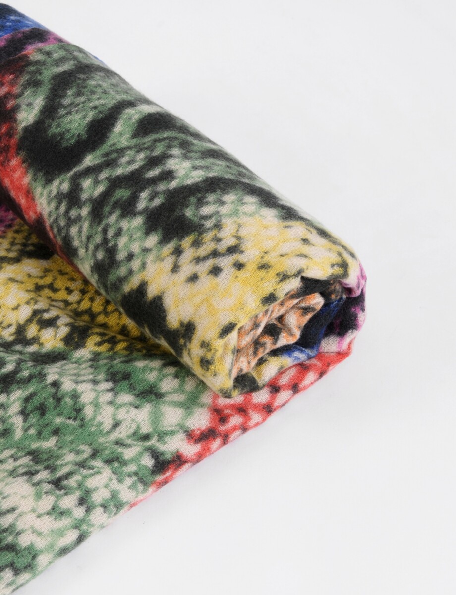Bufanda animal print - multicolor 