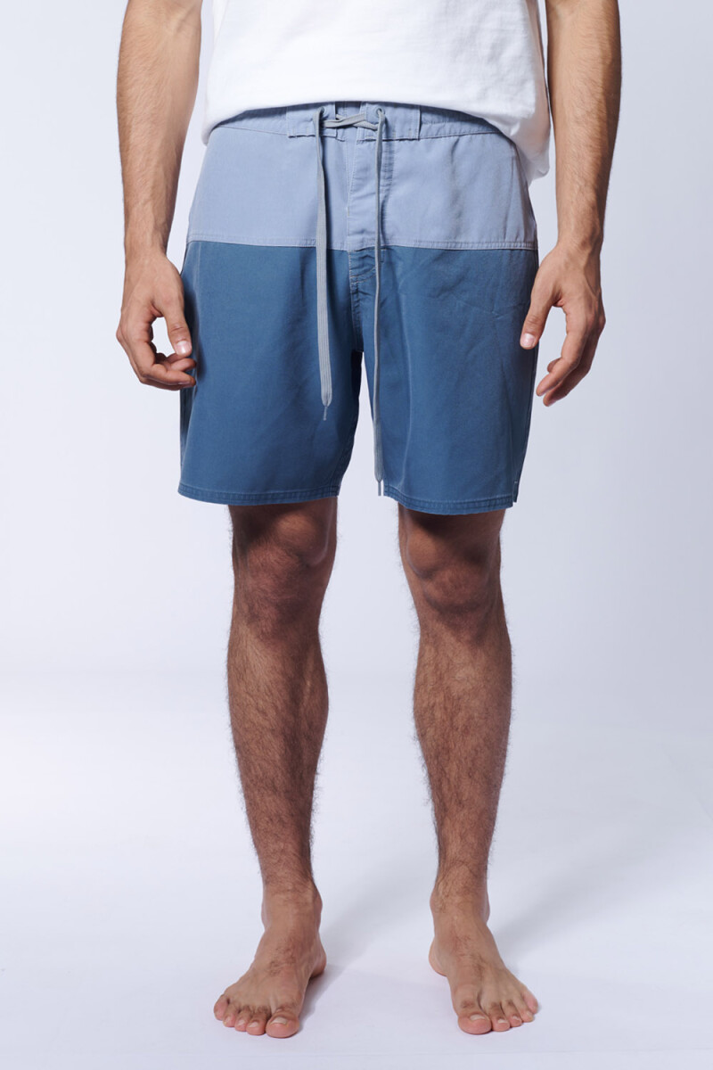 Short de baño Azul