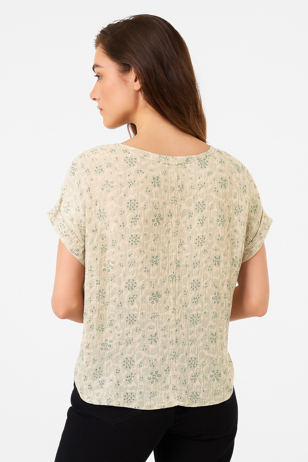 Blusa Trim Estampado 2