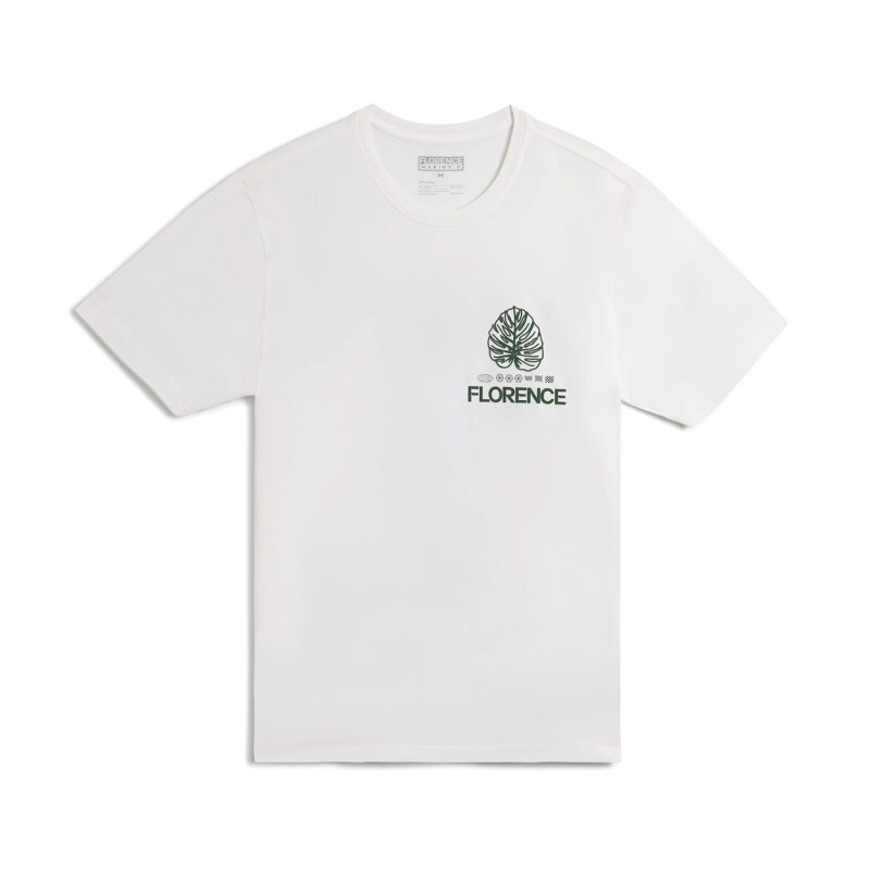 Remera Florence Leaf Blanco Remera Florence Leaf Blanco