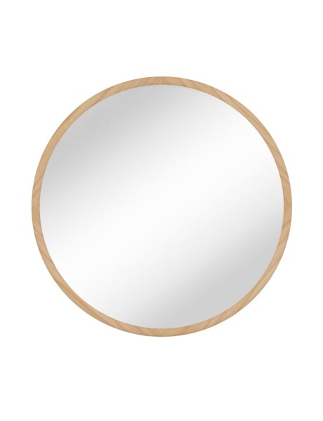 ESPEJO MADERA D60CM BEIGE ESPEJO MADERA D60CM BEIGE