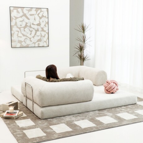 Sillón Cama 3 Cuerpos CloudNest Blanco