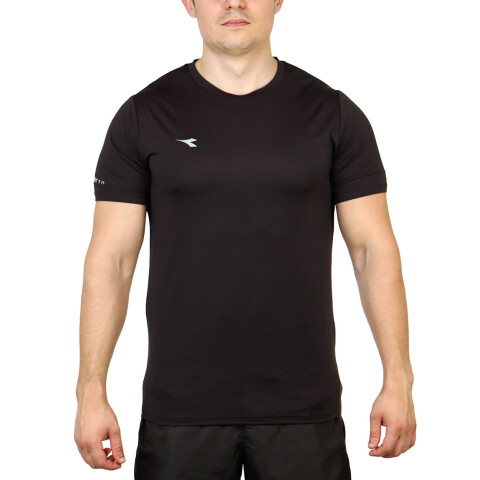 Remera Deportiva Hombre Diadora Negro