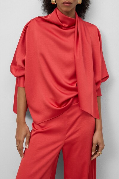 BLUSA AMPLIA Rojo