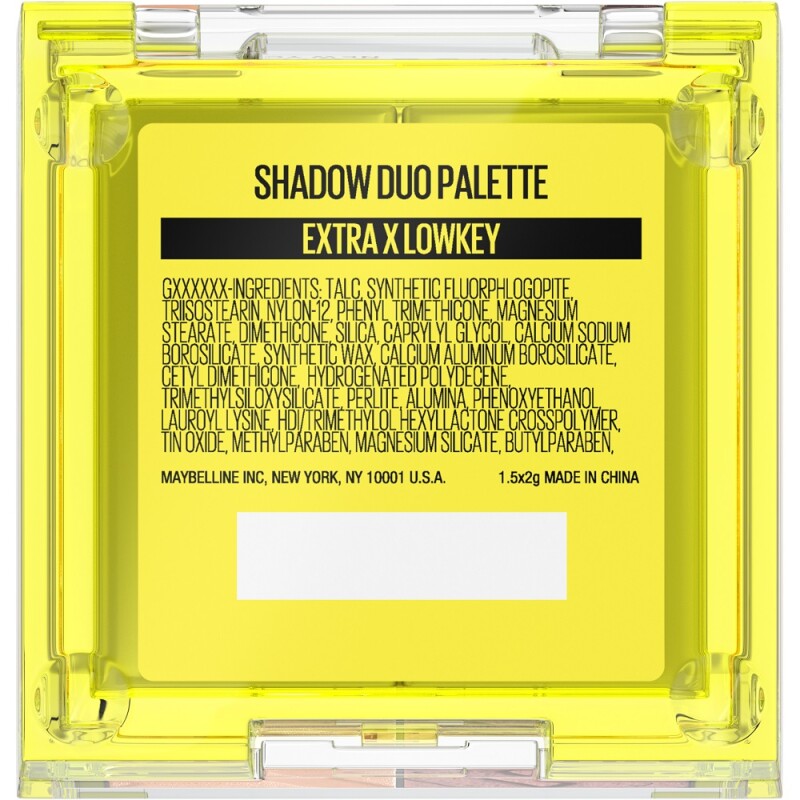 Sombra Maybelline Color Rivals Extra X Lowkey Sombra Maybelline Color Rivals Extra X Lowkey