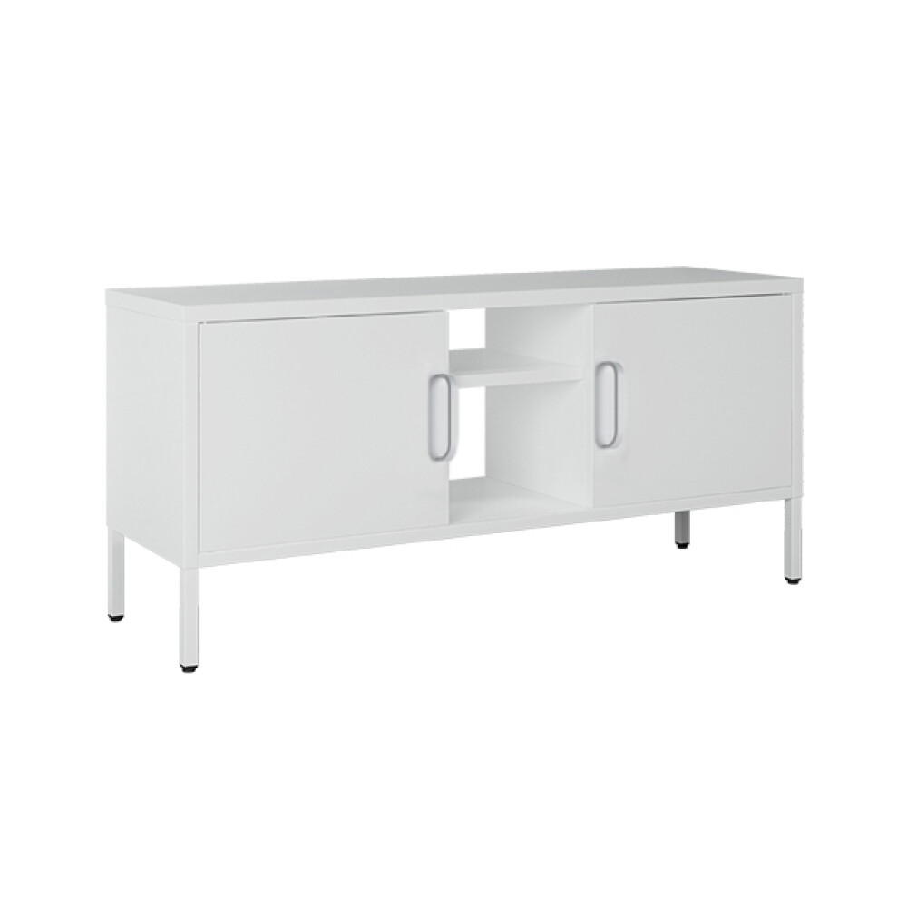 RACK PARA TV METAL BLANCO OLIVIA