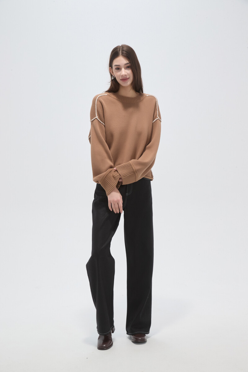 Sweater Florise - Tostado 