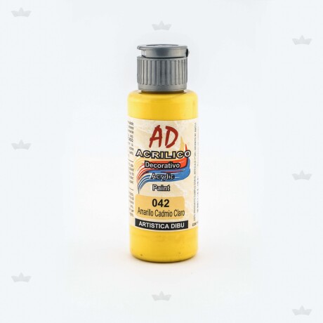 ACRILICO DECORATIVO AMARILLO CADMIO CLARO 60 ML ACRILICO DECORATIVO AMARILLO CADMIO CLARO 60 ML