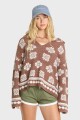 SWEATER EARLY DAYS H-marron