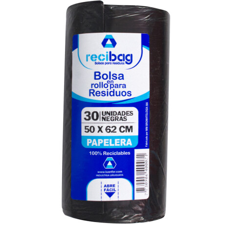 Bolsa para Residuos RECIBAG 50x62 cm 30 Unidades
