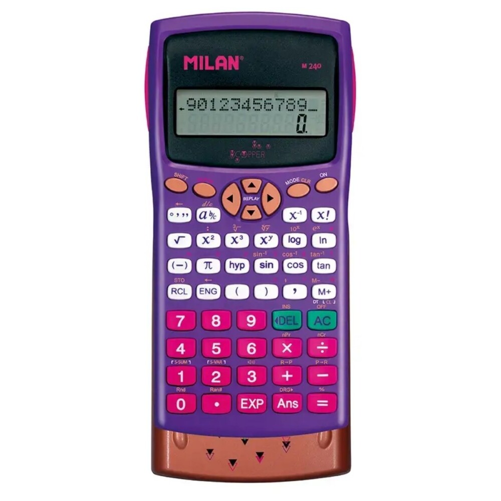 CALCULADORA CIENTIFICA MILAN M240 COLOR VIOLETA CALCULADORA CIENTIFICA MILAN M240 COLOR VIOLETA
