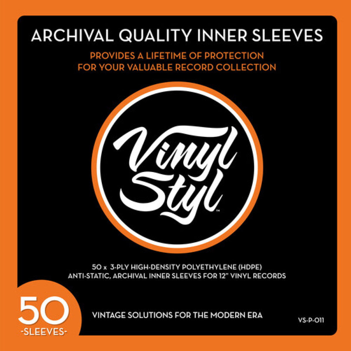 Vinyl Styl Archive Quality Inner Record Sleeve 
