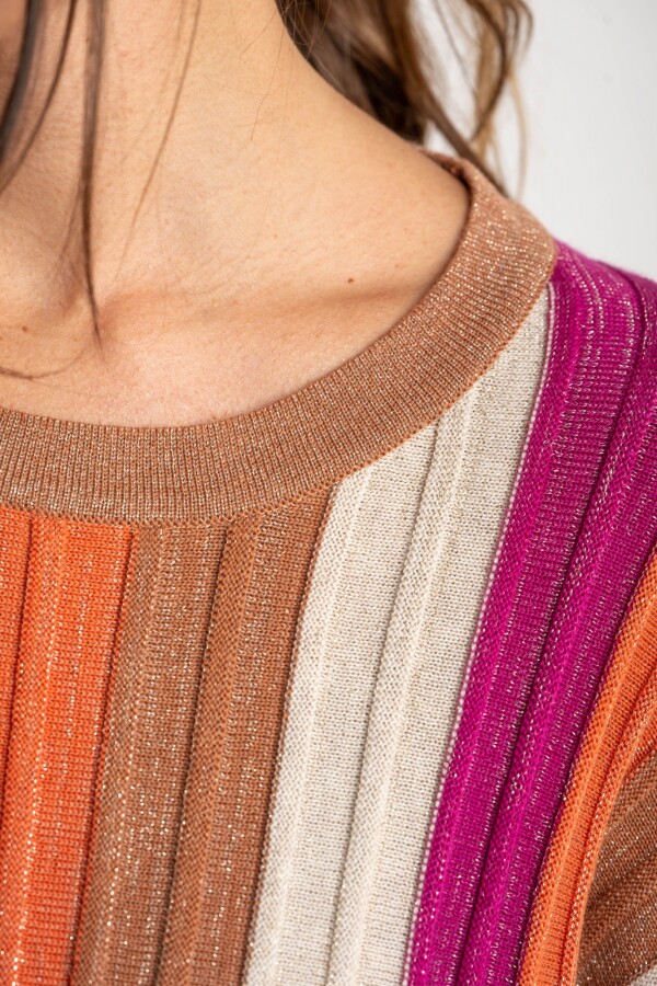 Sweater Rayado Lurex Multi