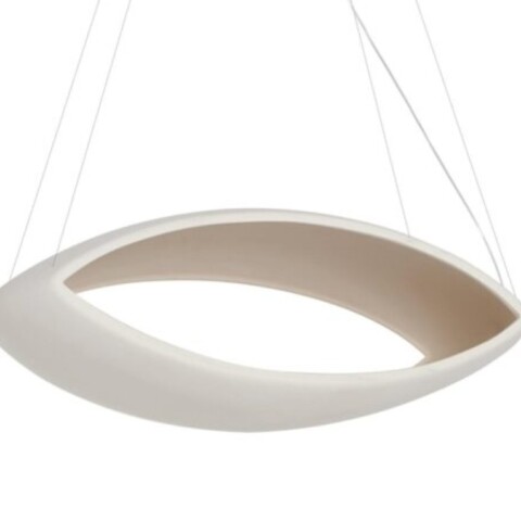 COLGANTE LED NISHA 13W 3000K BLANCO CON CABLE TRANS 57CM COLGANTE LED NISHA 13W 3000K BLANCO CON CABLE TRANS 57CM