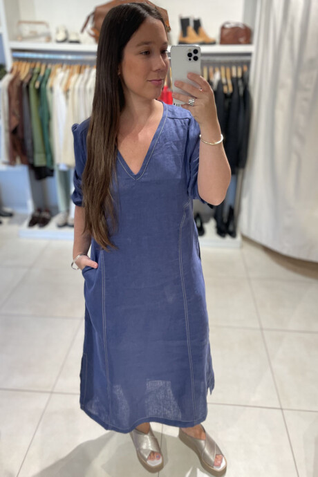 Vestido Sol Azul