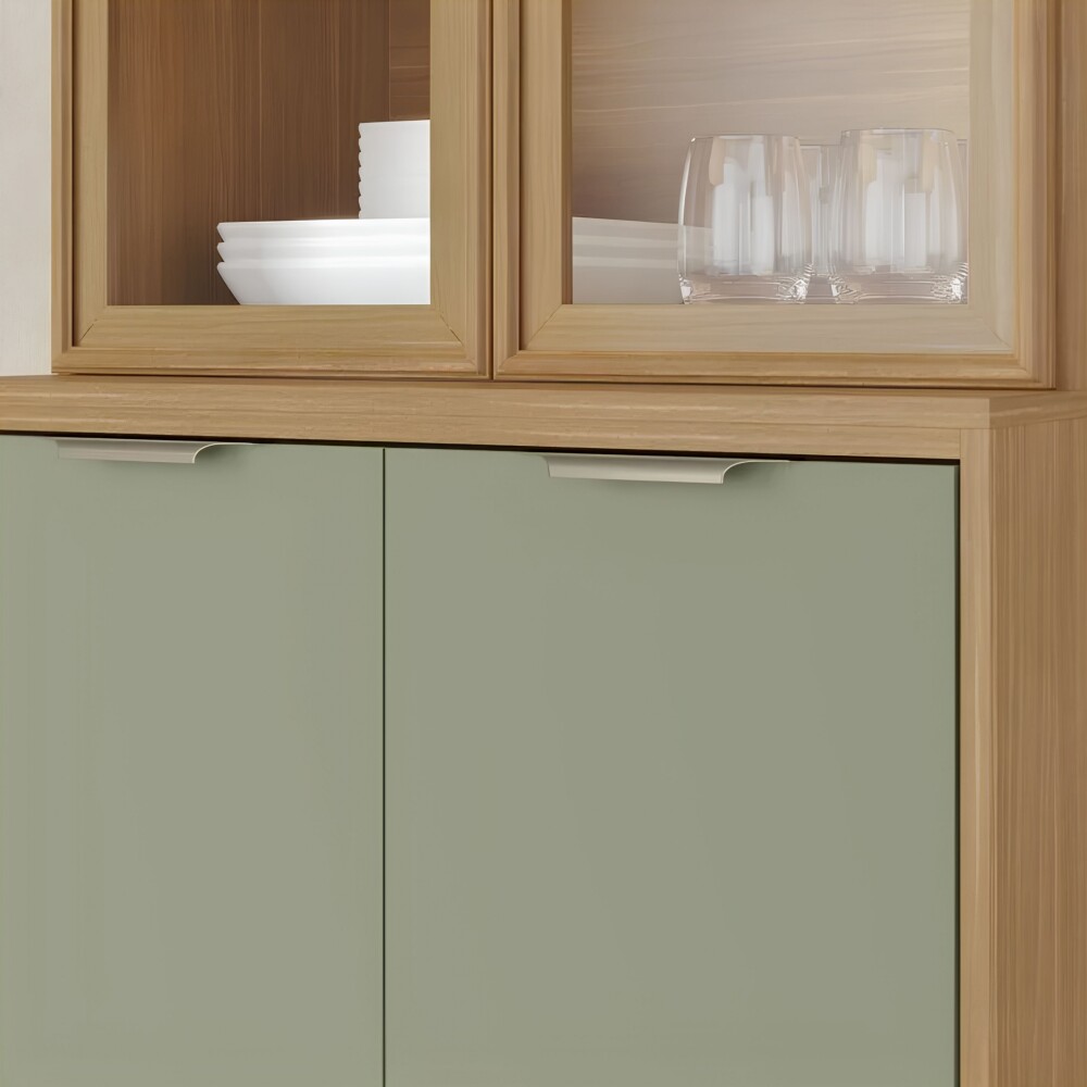 Armario Cocina Cristalero Color Alecrim
