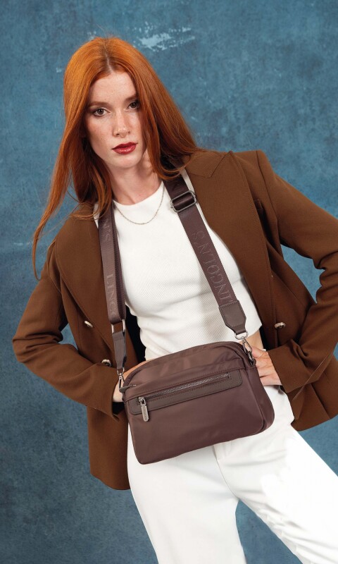 BANDOLERA MORRAL JENGIBRE CACAO