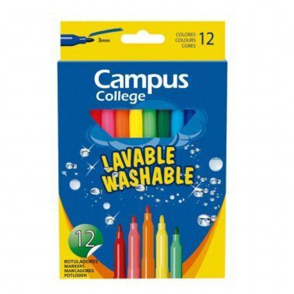 Marcadores Fino Caja x12 Campus #Marcadores Fino Caja X 12 Campus