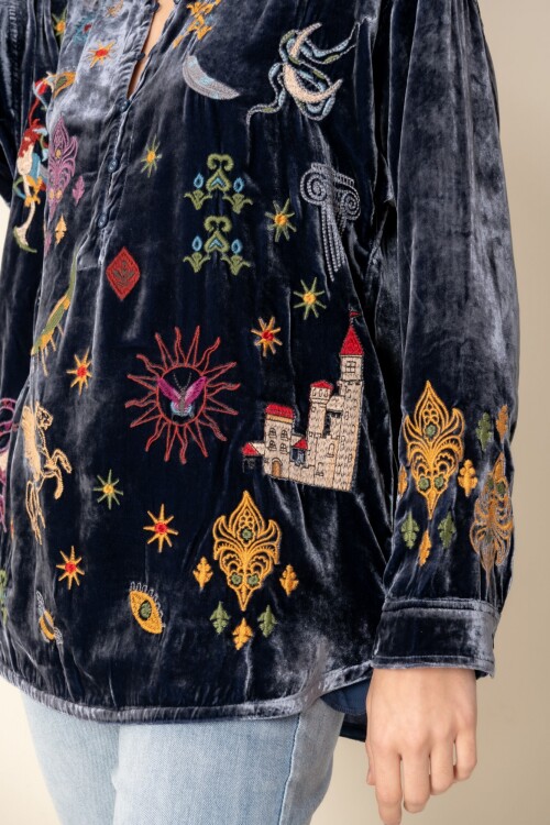 Blusa de terciopelo Blusa de terciopelo