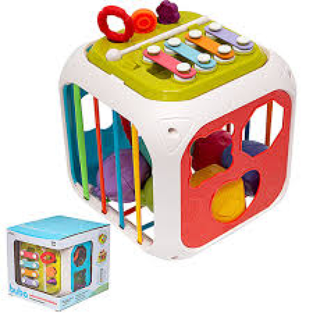 Cubo de actividades 7 en 1 montessori BUBA Cubo de actividades 7 en 1 montessori BUBA