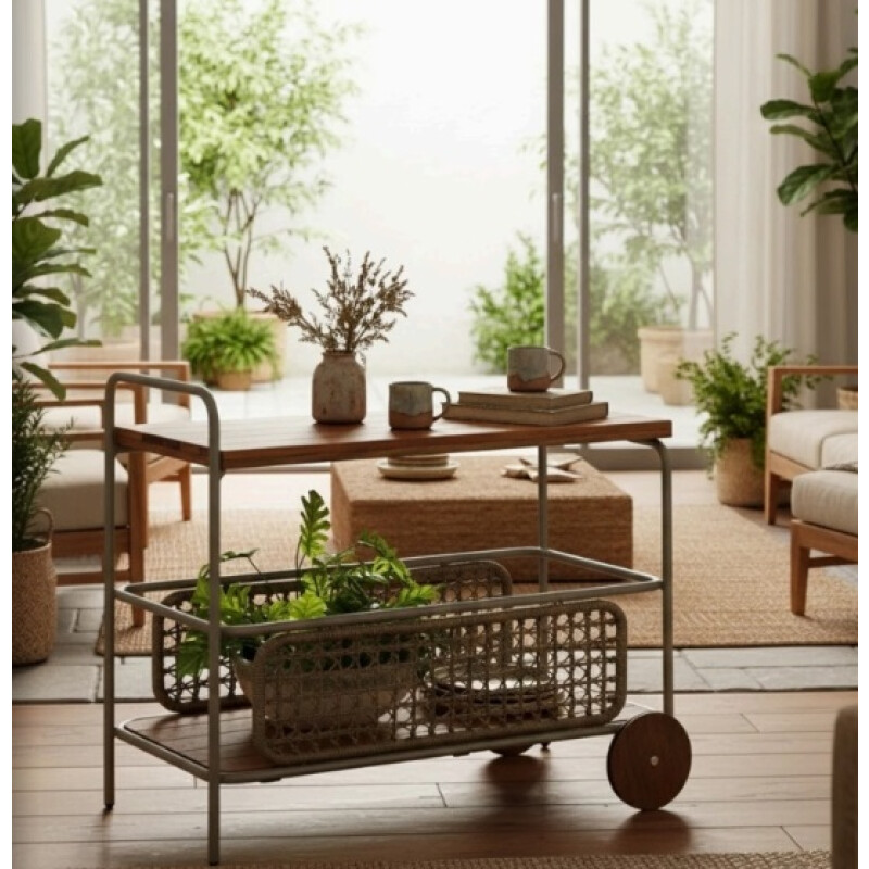 Carrito Bar con Ruedas Aurora Carrito Bar con Ruedas Aurora