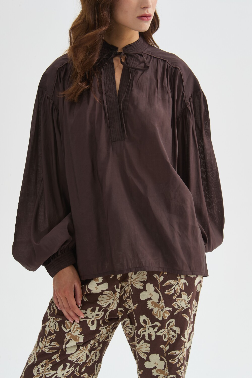 Blusa Nalia Chocolate