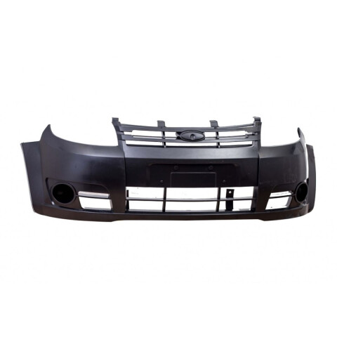 PARAGOLPE DELANTERO (NEGRO LISO) CON CARETA CON AGUJERO Paragolpe Delantero (negro Liso) Con Careta Con Agujero