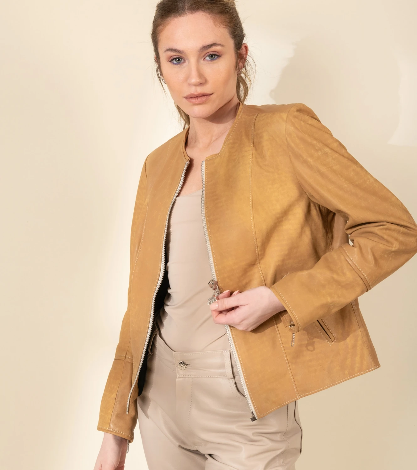 Campera Marga beige l