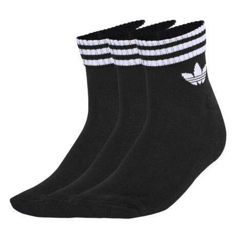 Medias Adidas 3 pack Ankle Negro