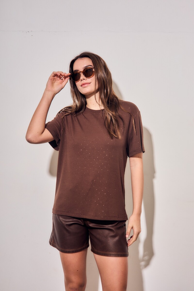 Remerón Brillos Viscosa Marron