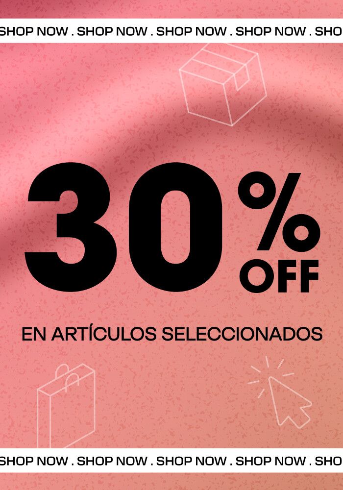 30%off en seleccionados