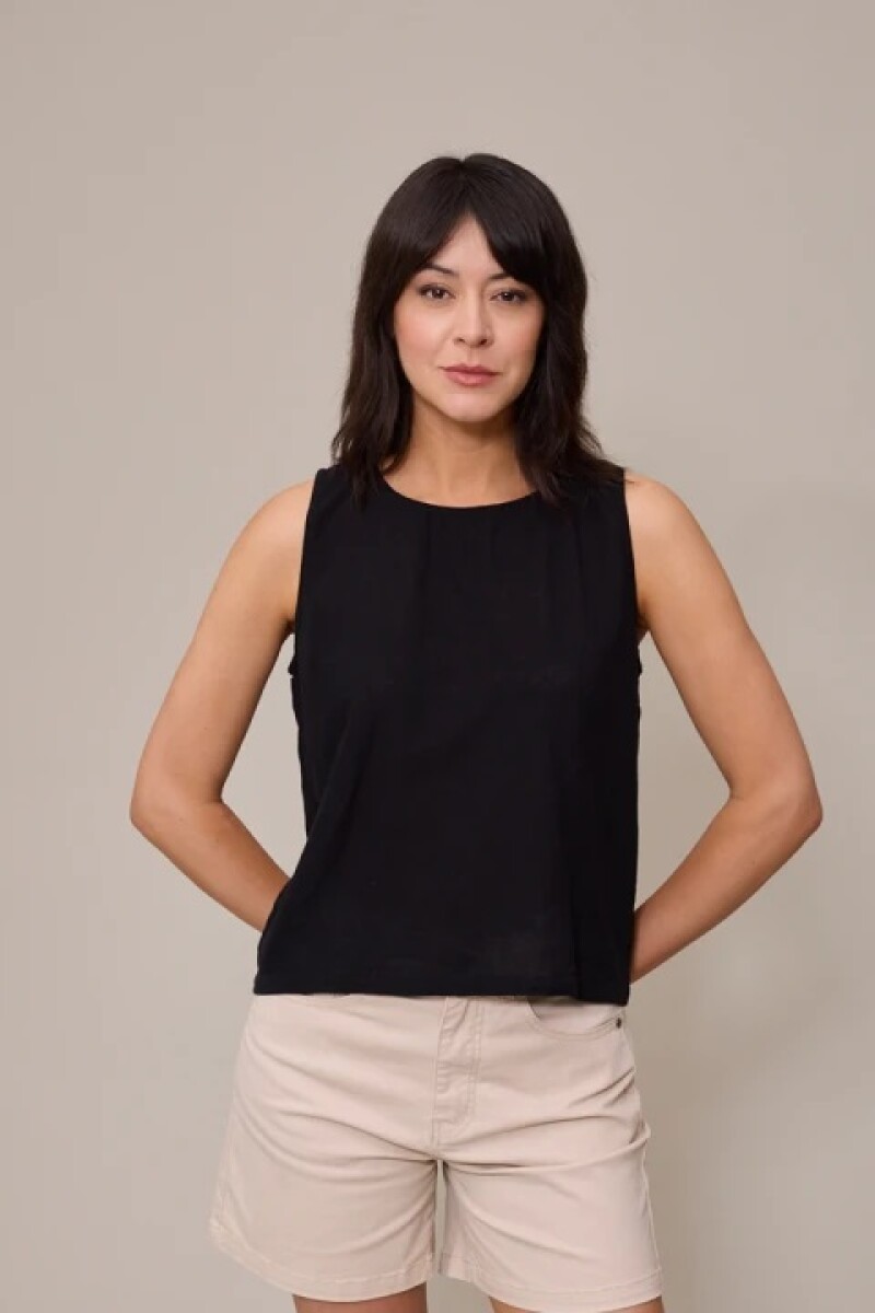 MUSCULOSA POLANCO LAURANTI - NEGRO 