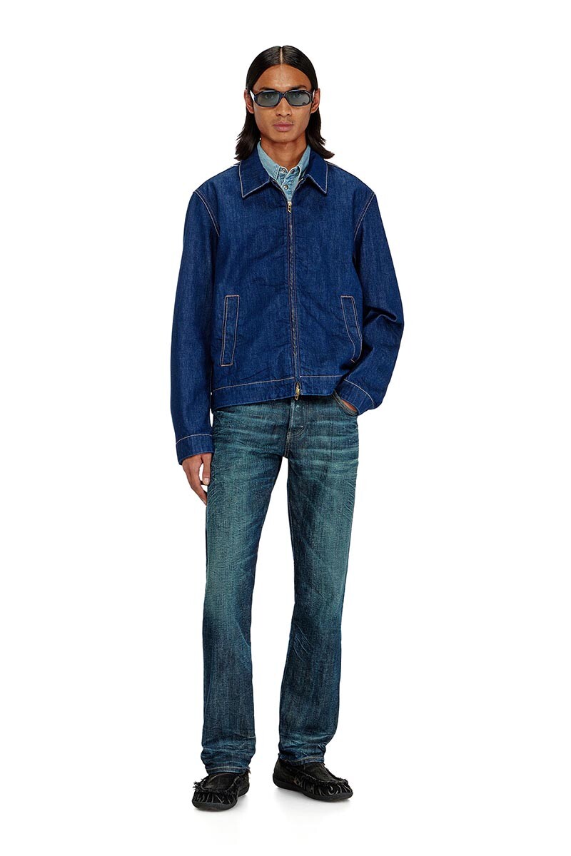 Chaqueta Denim Para Hombre D-Rohe Azul Medio