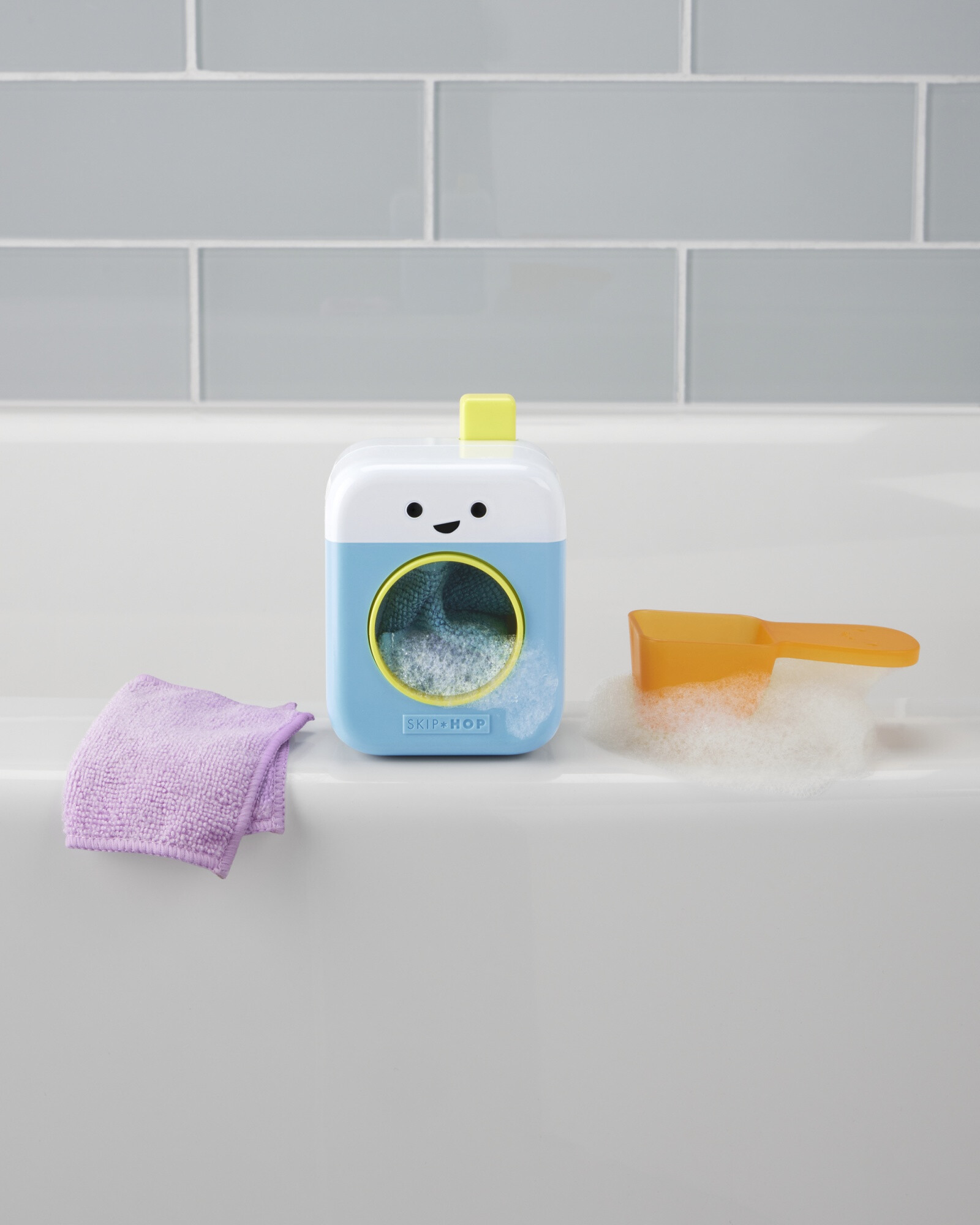 Juego de baño con lavarropas interactiva Juego de baño con lavarropas interactiva