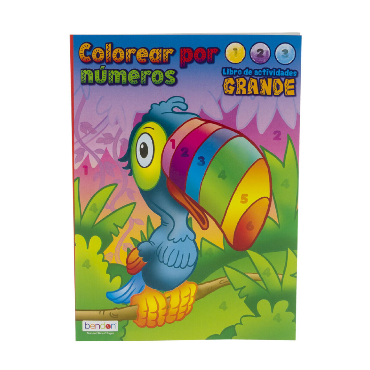 Libro Colorear Por Numeros 52794 