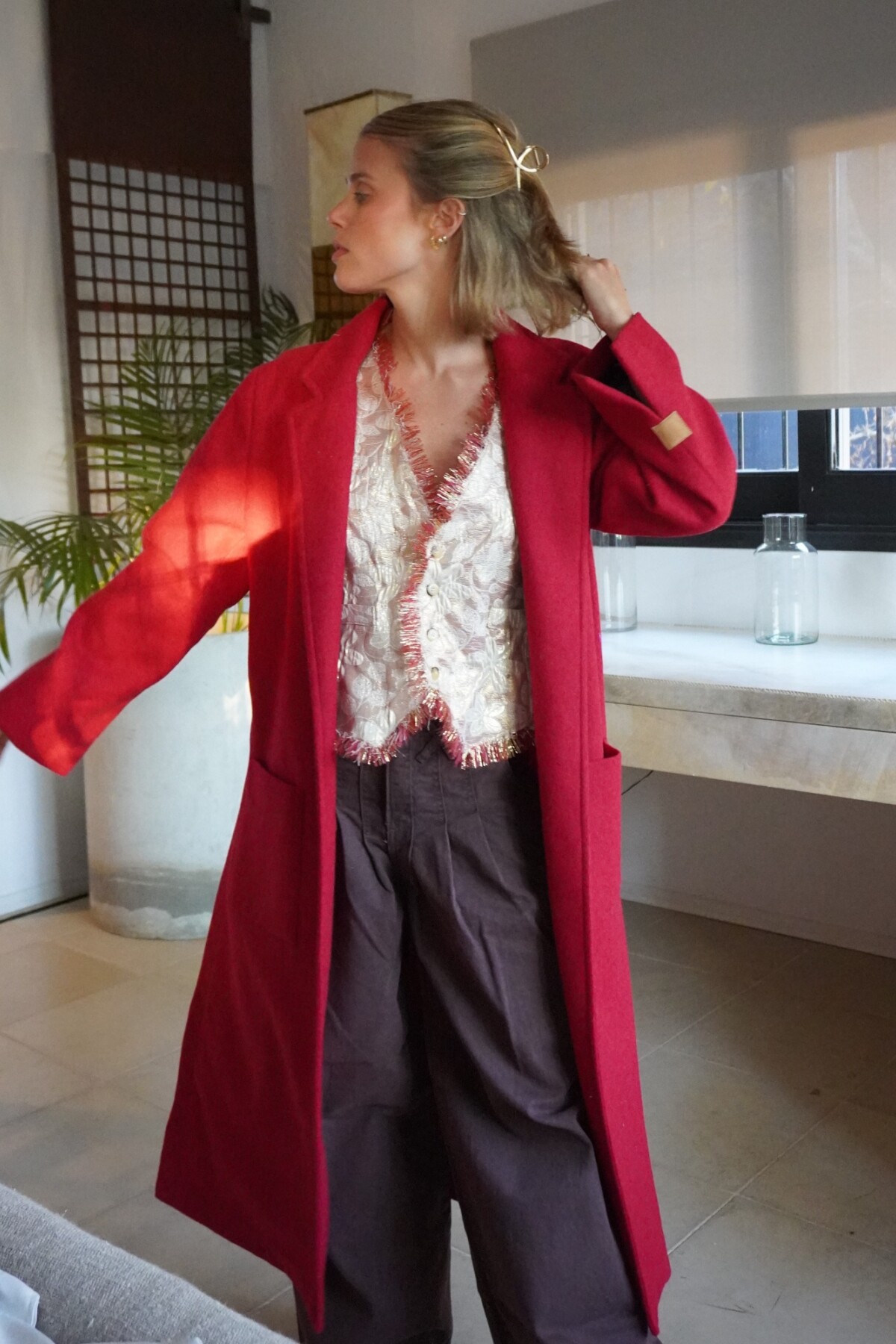 Tapado Patria Lana Colorado