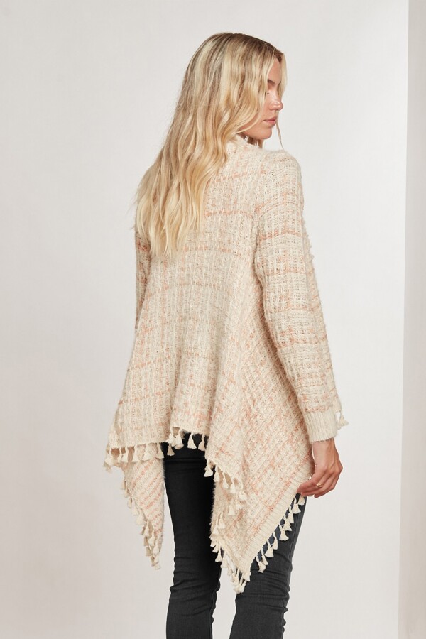 Cardigan Tejido CRUDO/MULTI