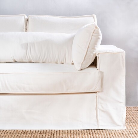 Sillón Garda 2 Cuerpos Blanco