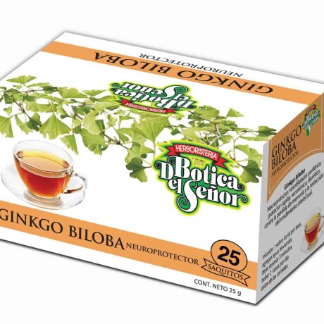 Té Ginkgo Biloba Botica del Señor 25 Saquitos Té Ginkgo Biloba Botica del Señor 25 Saquitos